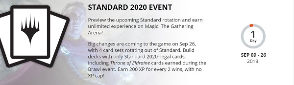 Standard 2020 Event on MTG Arena