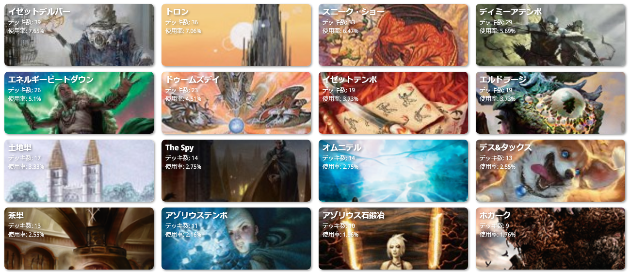 レガシーデッキ紹介