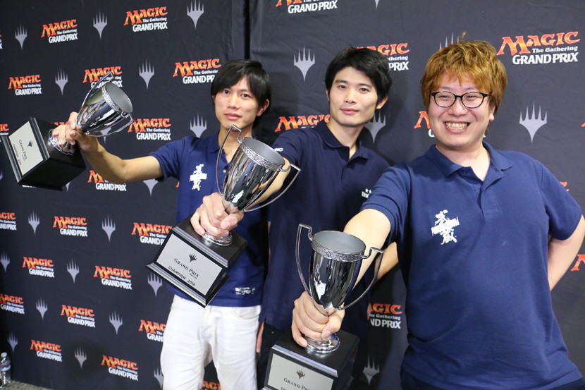 グランプリ・名古屋2018 優勝 山本 賢太郎・佐藤 レイ・行弘 賢