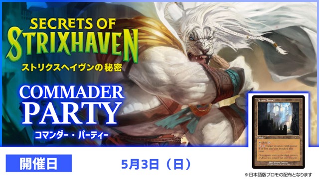 『ストリクスヘイヴンの秘密』コマンダー・パーティー　シーズン1