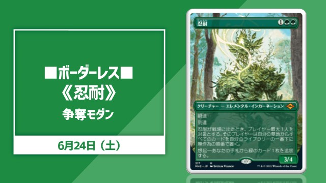 ■Borderless■《Endurance》scramble Modern