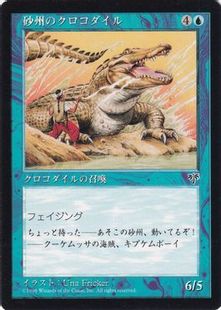 《砂州のクロコダイル/Sandbar Crocodile》(メディア系プロモ)[BOOKプロモ] 青