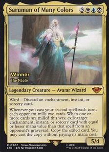 多彩なるサルマン/Saruman of Many Colors》(Store Championship)[LTR