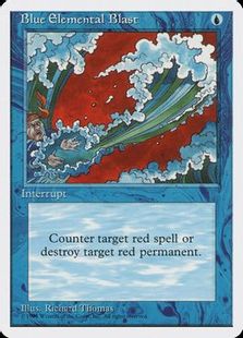 水流破 青霊破 Foil 2枚セット MTG 青霊破 / Blue Elemental Blast [a25] uncommonの価格・値段と買取相場