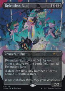 MTG 【Foil】執拗なネズミ/Relentless Rats(756)１枚 Relentless Rats | Fifth Dawn - Japanese | Star City Games