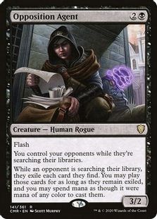 【MTG】敵対工作員 Foil Foil】(141)□プロモスタンプ付□《敵対工作員/Opposition Agent