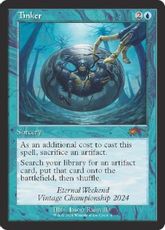 【Foil】《修繕/Tinker》(Eternal Weekend)[流星マーク] 青