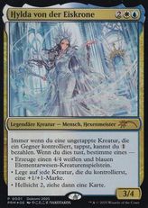【Foil】《氷冠のヒルダ/Hylda of the Icy Crown》(その他イベント記念系)[流星マーク] 金