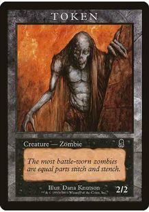 (ODY)《ゾンビトークン/Zombie Token》[褒賞プログラム] 