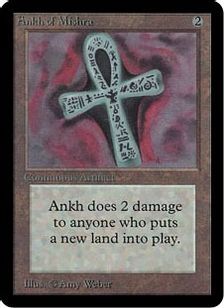 ミシュラのアンク/Ankh of Mishra》[LEA] 茶R | 日本最大級 MTG通販 
