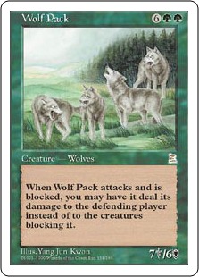 《狼の群れ/Wolf Pack》[PTK] 緑R