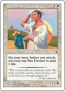 《蜀の農夫/Shu Farmer》[PTK] 白C