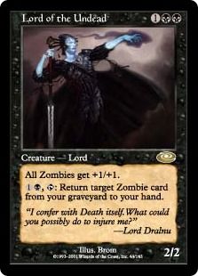 《アンデッドの王/Lord of the Undead》[PLS] 黒R