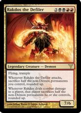 【Foil】《穢すものラクドス/Rakdos the Defiler》[DIS] 金R