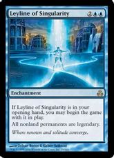 【Foil】《不同の力線/Leyline of Singularity》[GPT] 青R