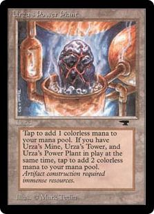 《ウルザの魔力炉/Urza's Power Plant》(C Vat)[ATQ] 土地U