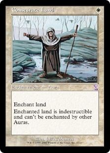 【Foil】■旧枠■《土地の聖別/Consecrate Land》[TSB] 白R