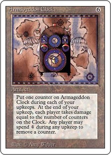 《終末の時計/Armageddon Clock》[3ED] 茶R