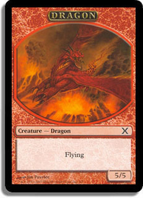 (003)《ドラゴントークン/Dragon Token》[10ED] 赤