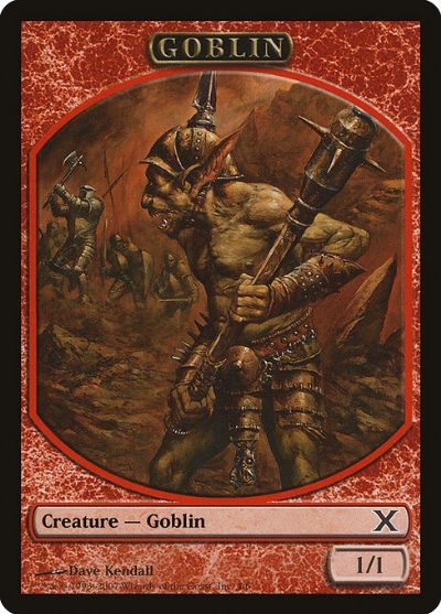 (004)《ゴブリントークン/Goblin Token》[10ED] 赤
