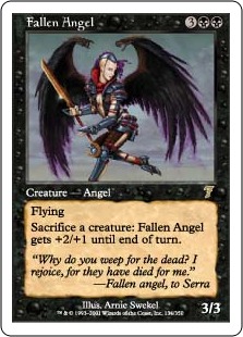 《堕天使/Fallen Angel》[7ED] 黒R
