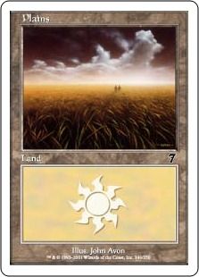 (344)《平地/Plains》[7ED] 土地
