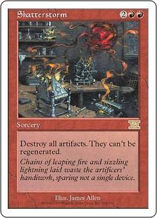 粉砕の嵐/Shatterstorm》[6ED] 赤R | 日本最大級 MTG通販サイト 