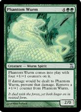 【Foil】《幻影のワーム/Phantom Wurm》[TSP] 緑U