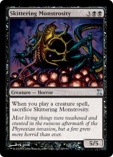 《走り回る大怪物/Skittering Monstrosity》[TSP] 黒U