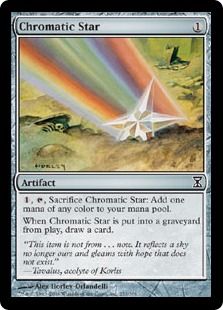 【Foil】《彩色の星/Chromatic Star》[TSP] 茶C