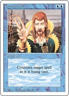 《対抗呪文/Counterspell》[3ED] 青U