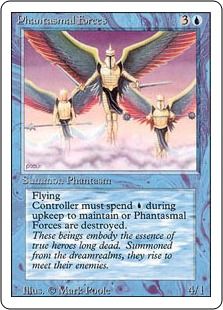 《幻影の軍団/Phantasmal Forces》[3ED] 青U