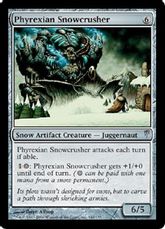 《ファイレクシアの雪潰し/Phyrexian Snowcrusher》[CSP] 茶U