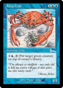【Foil】《タラバガニ/King Crab》[ULG] 青U