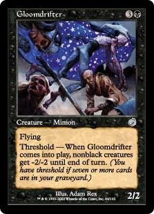 《薄暗がりを漂うもの/Gloomdrifter》[TOR] 黒U