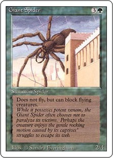 《大蜘蛛/Giant Spider》[3ED] 緑C
