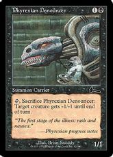 《ファイレクシアの告発者/Phyrexian Denouncer》[ULG] 黒C