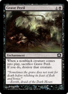 《危険な墓/Grave Peril》[FUT] 黒C