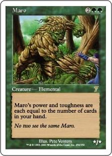 《マロー/Maro》[7ED] 緑R