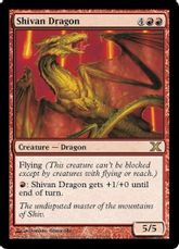 【Foil】《シヴ山のドラゴン/Shivan Dragon》[10ED] 赤R