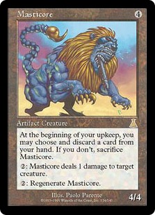 Foil】《マスティコア/Masticore》[UDS] 茶R | 日本最大級 MTG通販 