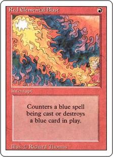 《赤霊破/Red Elemental Blast》[3ED] 赤C