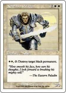 《北の聖騎士/Northern Paladin》[7ED] 白R