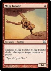 【Foil】《モグの狂信者/Mogg Fanatic》[10ED] 赤U