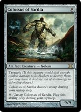 【Foil】《サルディアの巨像/Colossus of Sardia》[10ED] 茶R