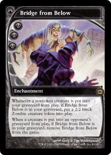 【Foil】《黄泉からの橋/Bridge from Below》[FUT] 黒R