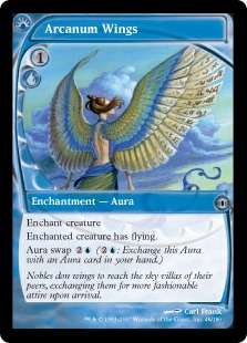 《奥義の翼/Arcanum Wings》[FUT] 青U