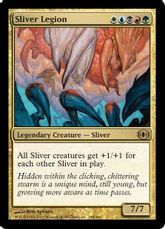 【Foil】《スリヴァー軍団/Sliver Legion》[FUT] 金R