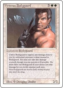 《Veteran Bodyguard》[3ED] 白R
