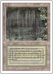 《Bayou》[3ED] 土地R